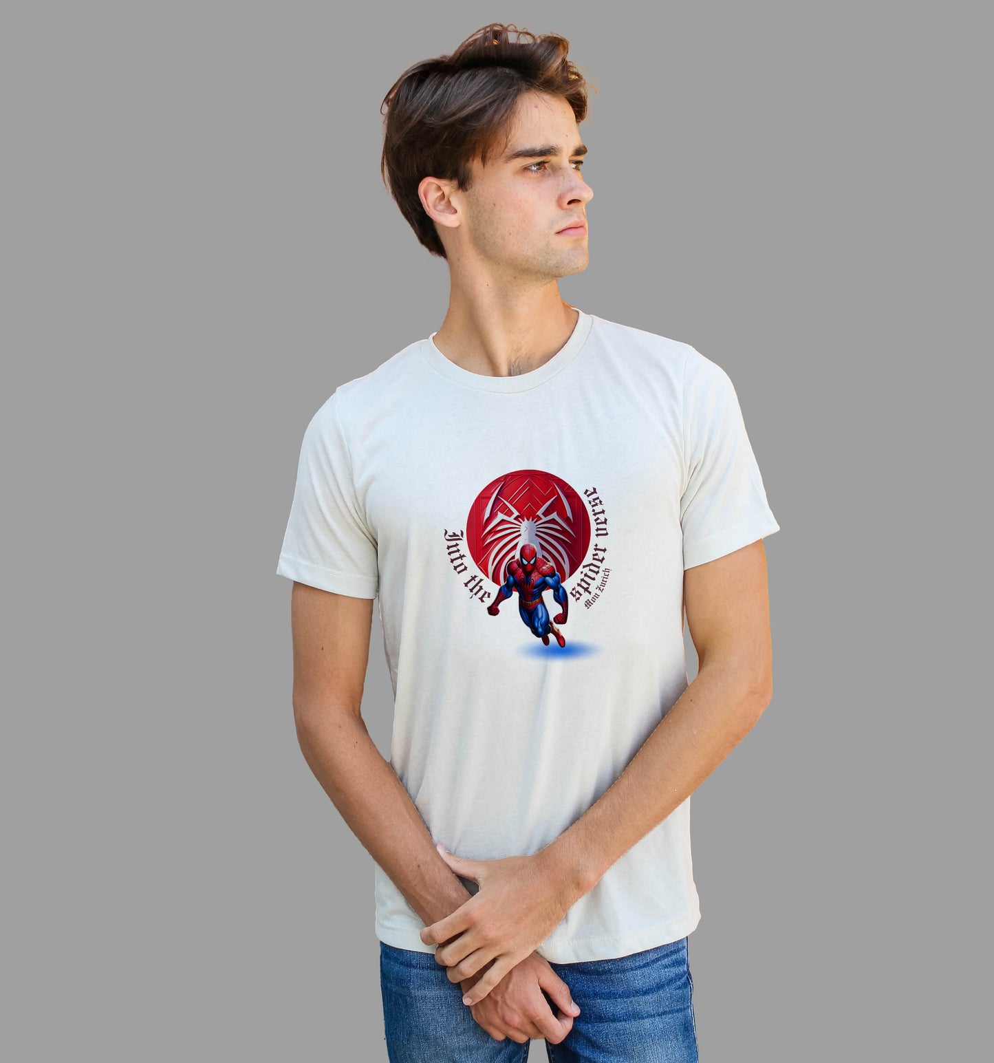 Into Thespider Verse T-Shirt In Light - Mon Zurich Originals