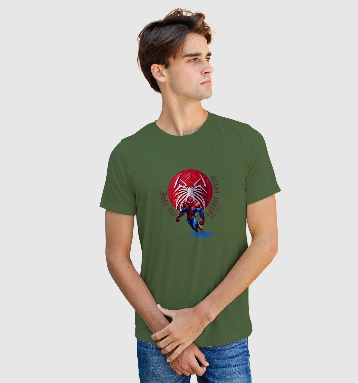 Into Thespider Verse T-Shirt In Light - Mon Zurich Originals