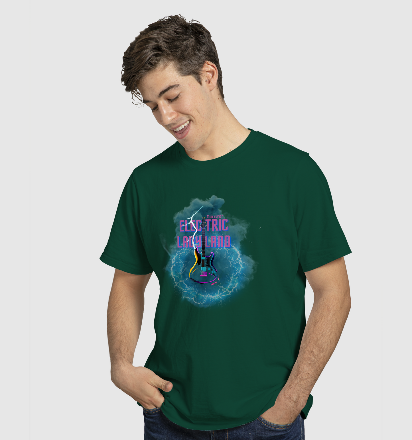 Electric Ladyland T-shirt in Dark - Mon Zurich Originals