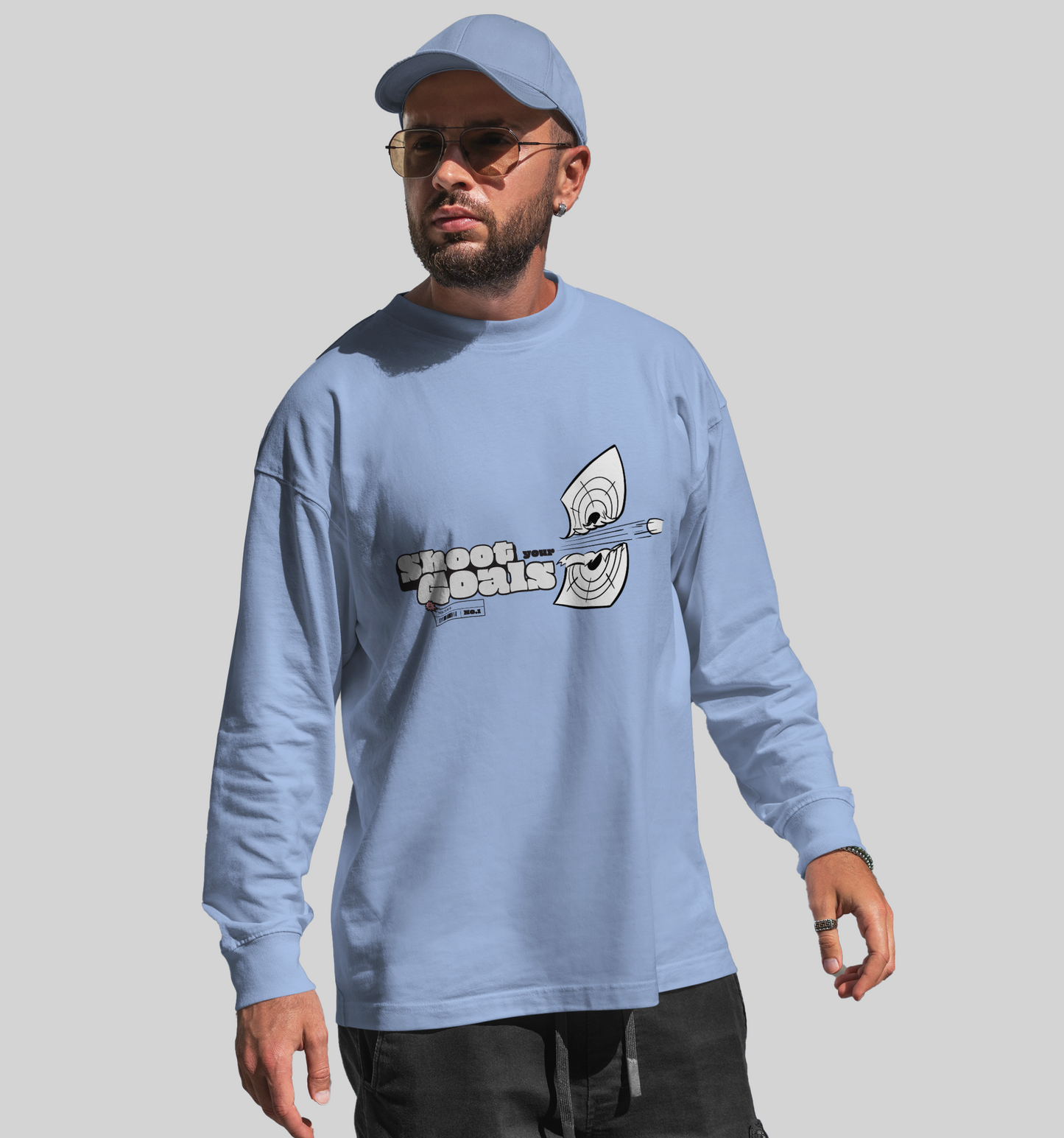 Shoot Your Goals sweatshirt In Streetwear - Mon Zurich Originals