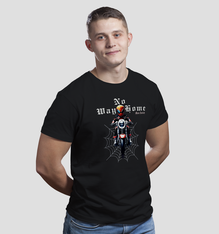 No Way Home T-Shirt In Dark - Mon Zurich Originals