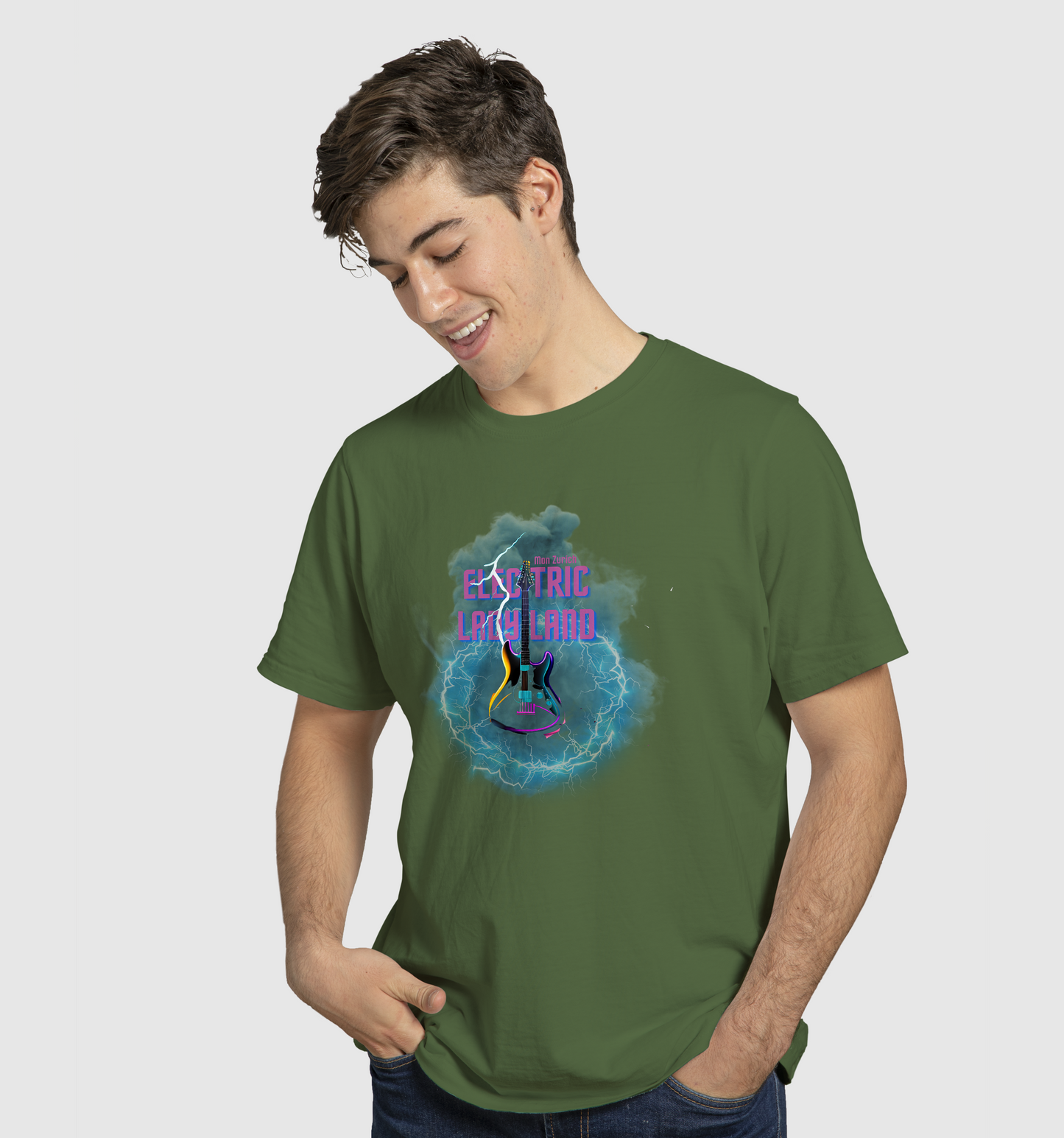Electric Ladyland T-shirt in Dark - Mon Zurich Originals