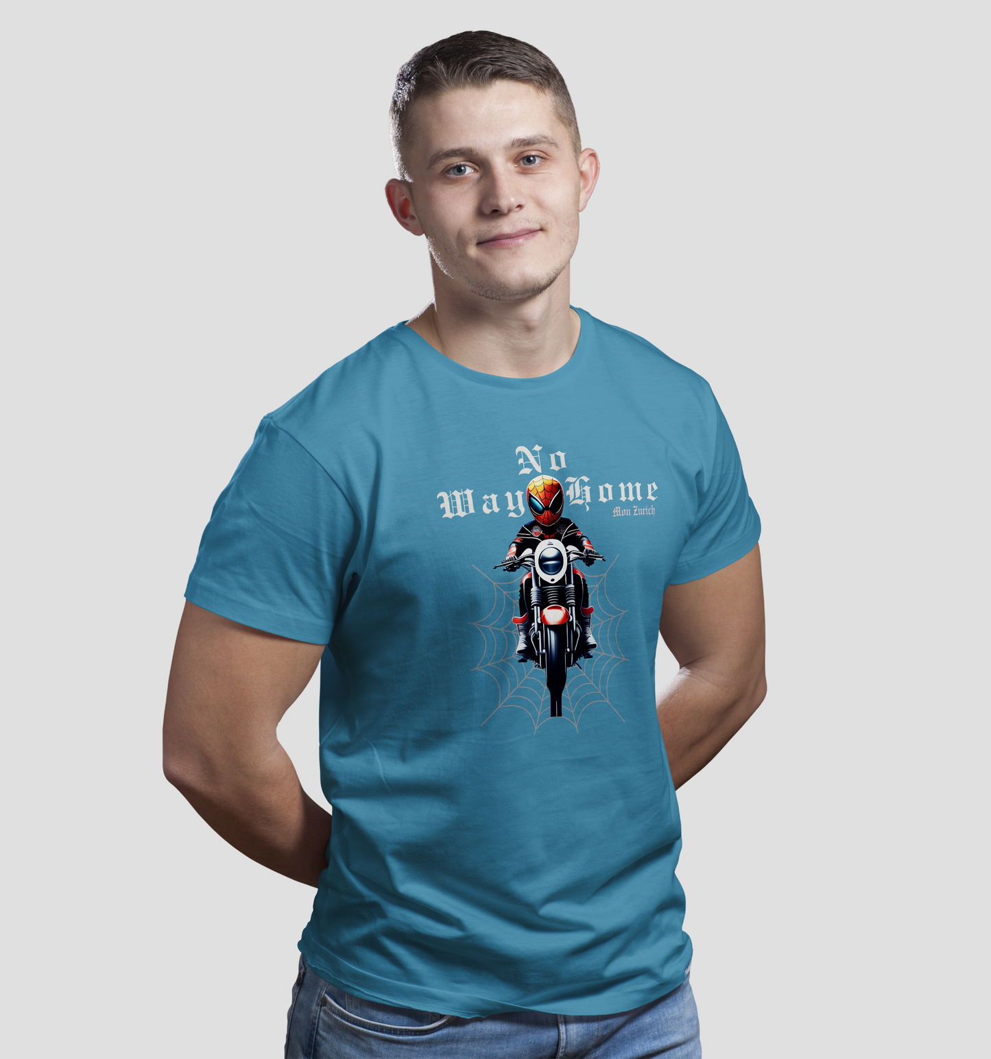No Way Home T-Shirt In Dark - Mon Zurich Originals