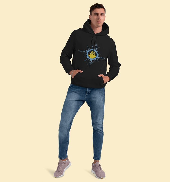 Lord Shiva - Eternal Devotional Hoodie In Black - Mon Zurich Originals