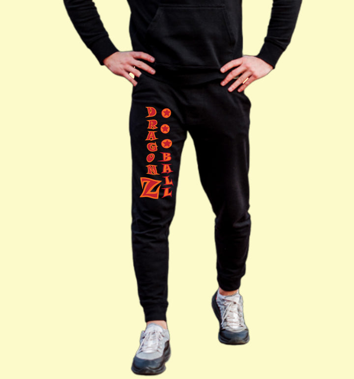 Dbz Anime  Anime Joggers In Black - Mon Zurich Originals