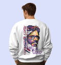 Bella Ciao - La Casa De Papel Movies And Tv Shows Sweatshirt In White - Mon Zurich Fan Art Printed Collection