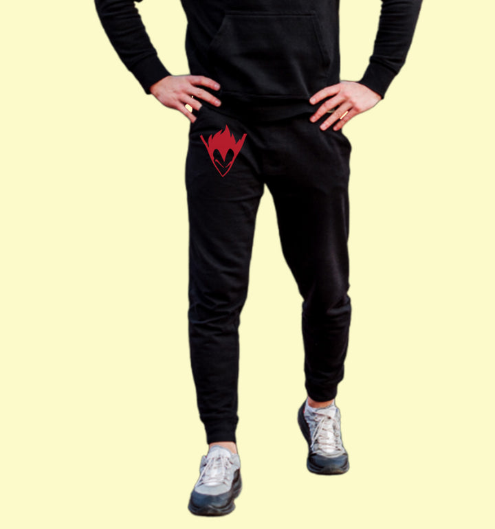 Vegeta Anime Joggers In Black - Mon Zurich Originals