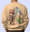 Toy Story - To The Rescue Cartoons And Comics Sweatshirt In Beige - Mon Zurich Fan Art Printed Collection