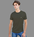 Dim Grey  T-Shirt In Plain - Mon Zurich Originals