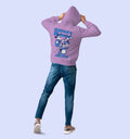 Mickey Mouse Cartoons And Comics Hoodie In Lavender - Mon Zurich Fan Art Printed Collection