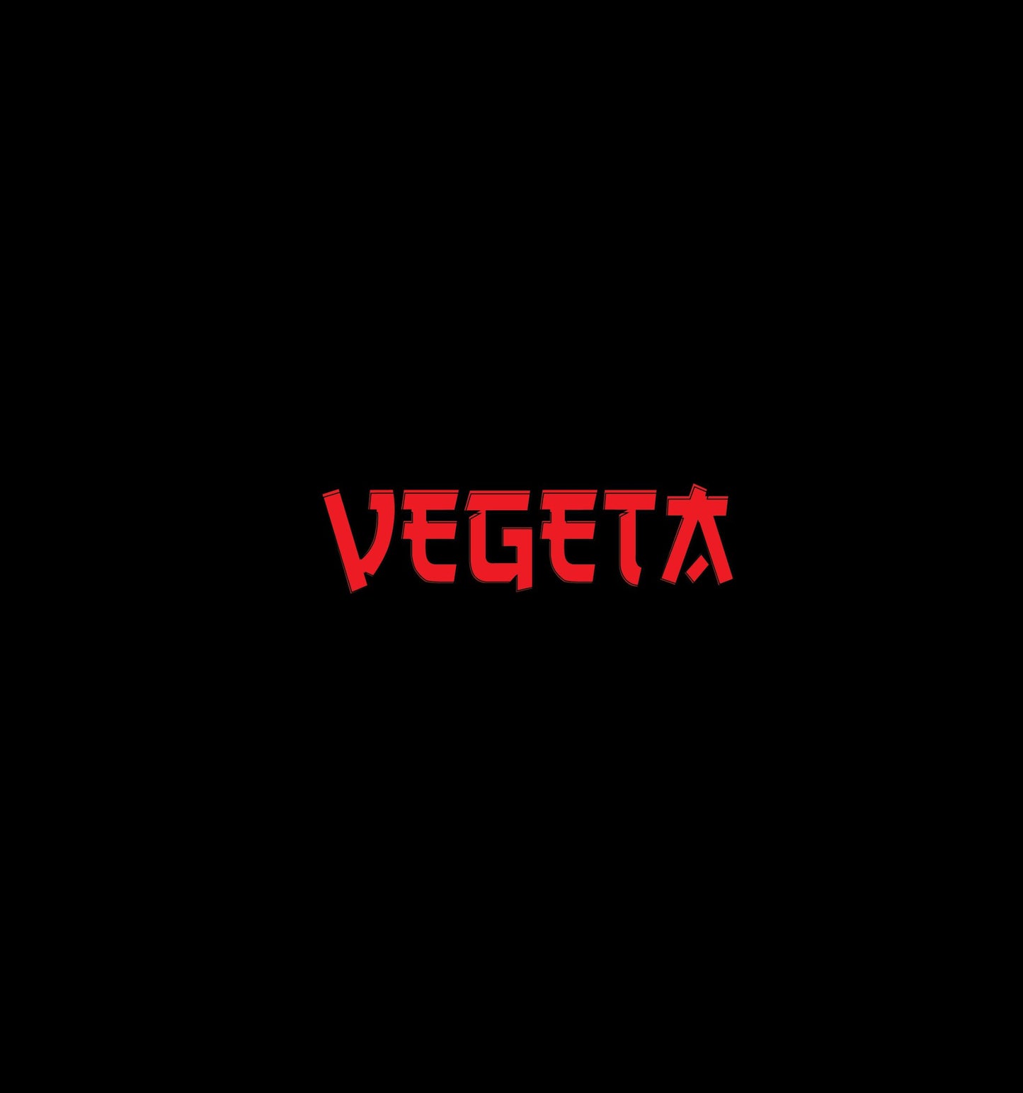 Vegeta Anime Back Printed Hoodie In Black - Mon Zurich Originals