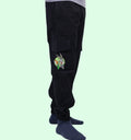 Buggs Bunney  Cartoons And Comics printed Cargo Jogger In Black - Mon Zurich Fan Art Printed Collection