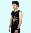 Brother Hood - Tmnt Cartoons And Comics Vest In Black - Mon Zurich Fan Art Printed Collection