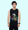 Joker Movies And Tv Shows Front print Vest In Black - Mon Zurich Fan Art Printed Collection