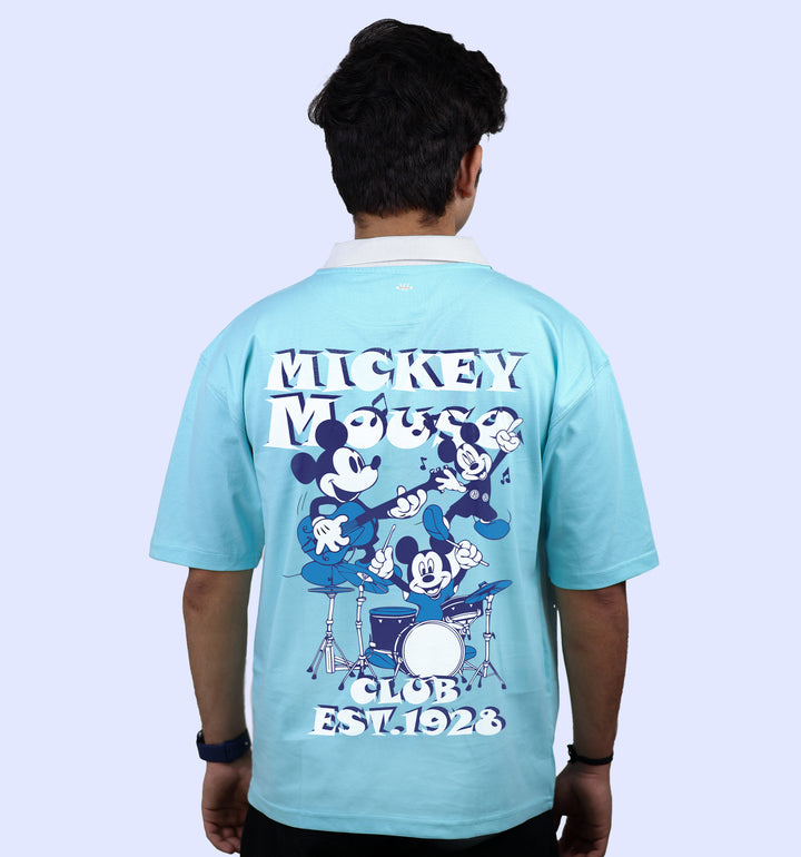 Mickey Mouse - Est.1928 - Fan Art Print - Oversized Polo T-Shirt