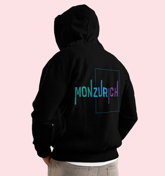 Monzurich Hoodie In Black - Mon Zurich Originals