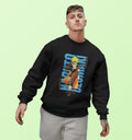 Naruto - Naruto Uzumaki Anime Sweatshirt In Black - Mon Zurich Originals