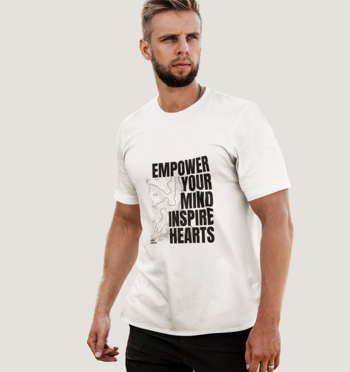 Empower Your Mind  T-Shirt In Light - Mon Zurich Originals