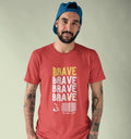 Brave T-Shirt In Dark - Mon Zurich Originals