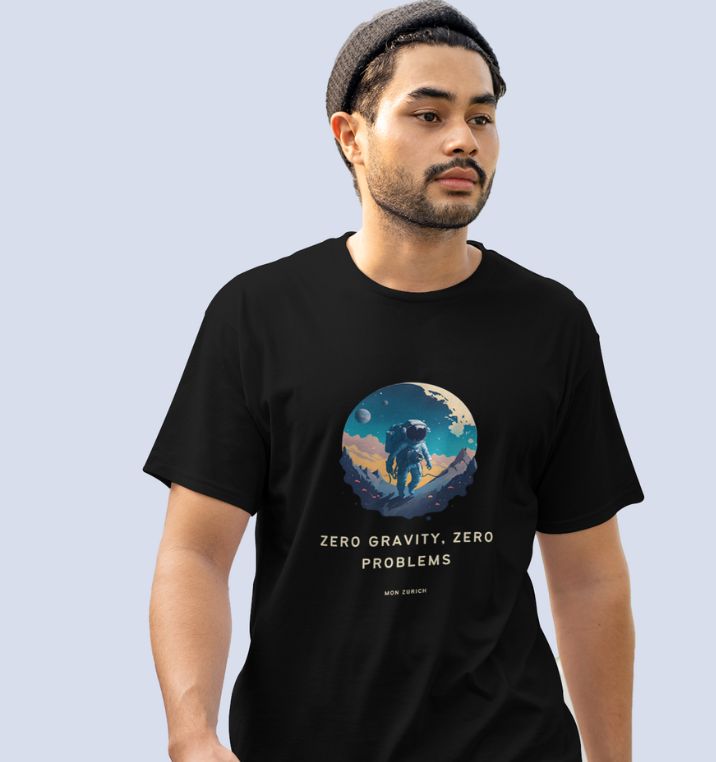 Zero Gravity  T-Shirt In Dark - Mon Zurich Originals