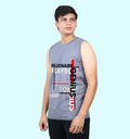 Tony Stark Super Hero Front print Vest In Gray - Mon Zurich Fan Art Printed Collection