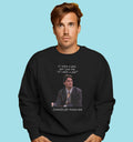 Forever - Chandler Tribute - If I Were A Guy Sweatshirt In Black - Mon Zurich Originals