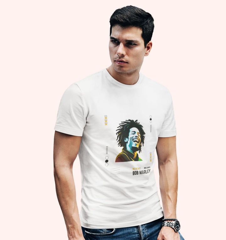 BOB MARLEY 1 T-shirt in Light - Mon Zurich Originals