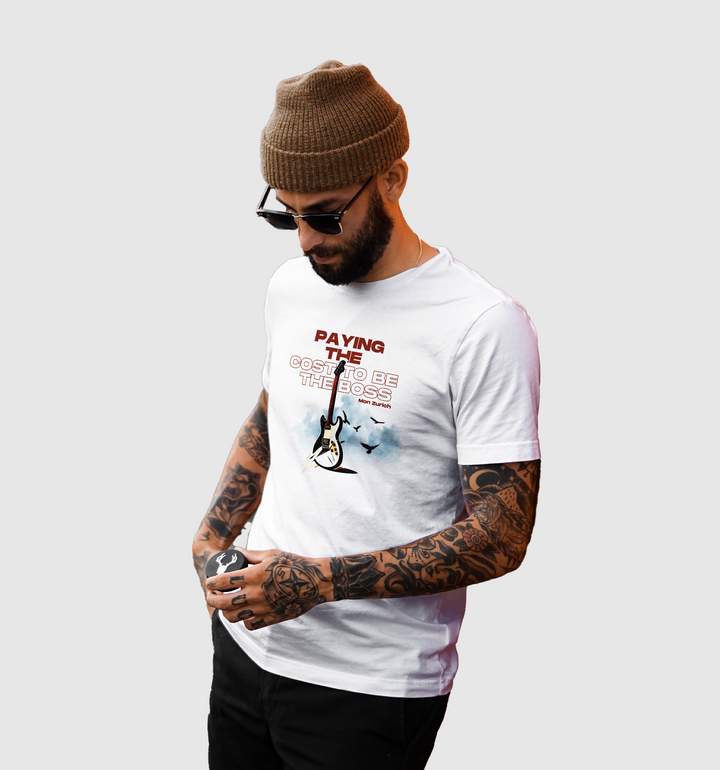 Paying the Cost to Be the Boss T-shirt in Light - Mon Zurich Originals