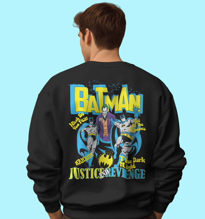 Dc - Batman - Justice And Revenge Dc Co-Ord Sets In Black - Mon Zurich Originals