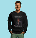 Friends - Chandler Tribute - Defence Mechanism  Sweatshirt In Black - Mon Zurich Originals