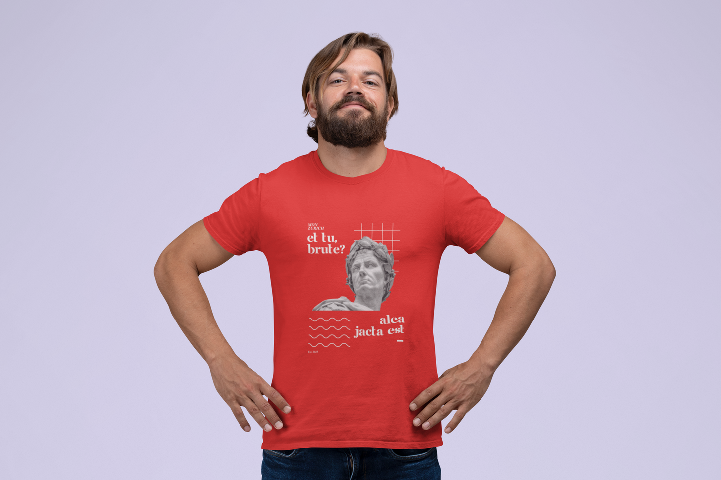 Julius Ceaser  T-Shirt In Dark - Mon Zurich Originals