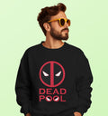 Marvel - Deadpool Marvel Sweatshirt In Black - Mon Zurich Originals