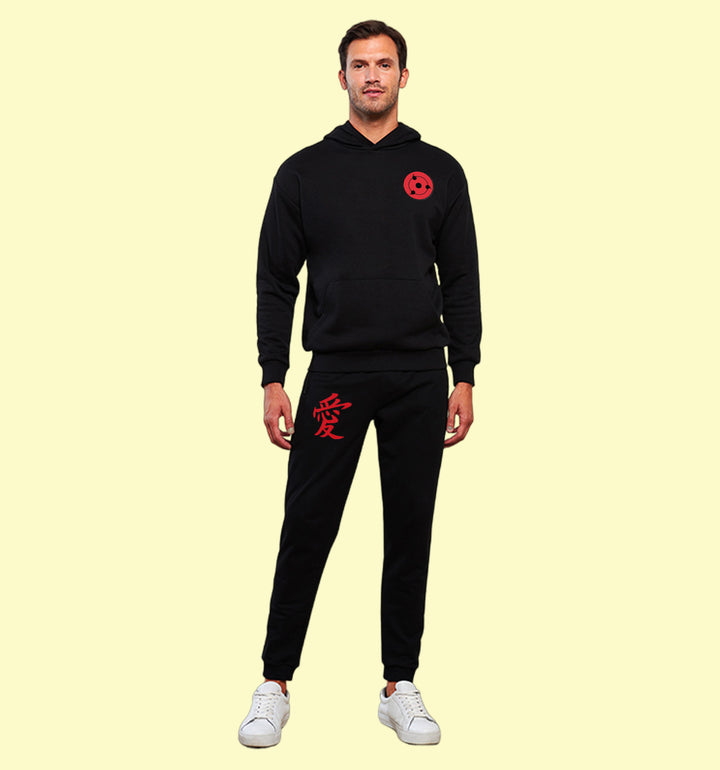 Naruto - Blood Moon Anime Co-Ord Sets In Black - Mon Zurich Originals