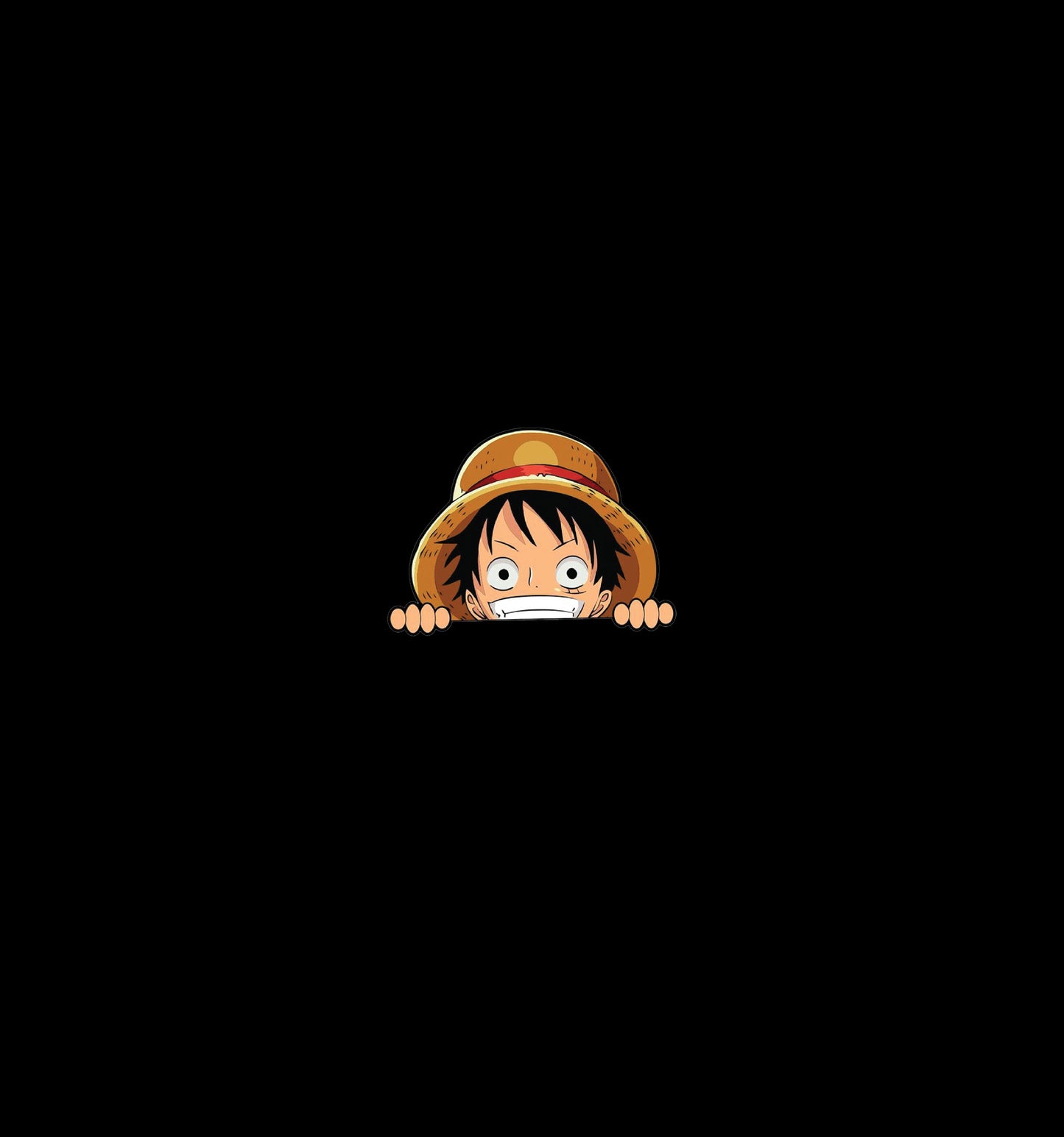 Luffy Anime Co-Ord Sets In Black - Mon Zurich Originals