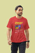 Vibrant Fusion T-Shirt In Dark - Mon Zurich Originals