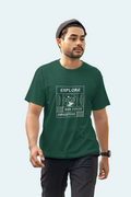 Explore  T-Shirt In Dark - Mon Zurich Originals