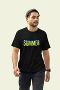 Summer  T-Shirt In Dark - Mon Zurich Originals