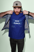 Mon Zurich T-Shirt In Dark - Mon Zurich Originals