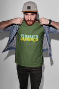 Summer  T-Shirt In Dark - Mon Zurich Originals