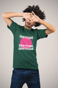 Gratitude T-Shirt In Dark - Mon Zurich Originals