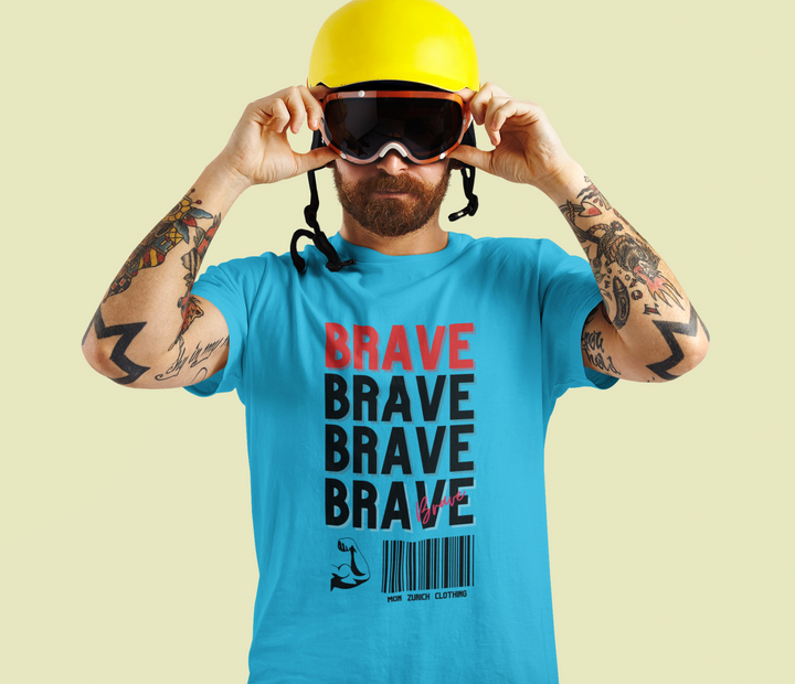 Brave T-Shirt In Light - Mon Zurich Originals