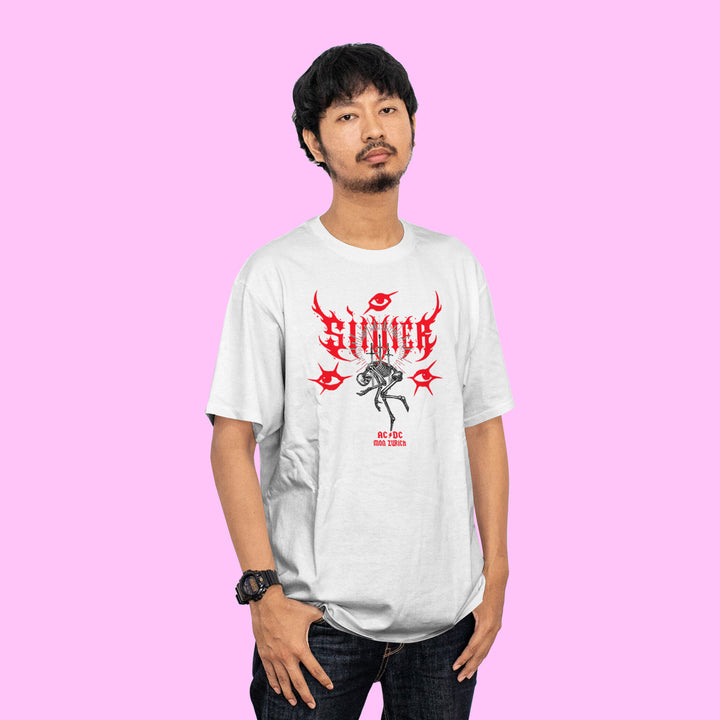 Sinner (Ac Dc) T-Shirt In Light - Mon Zurich Originals