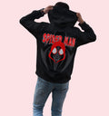 Spider Man Hoodie In Black - Mon Zurich Originals