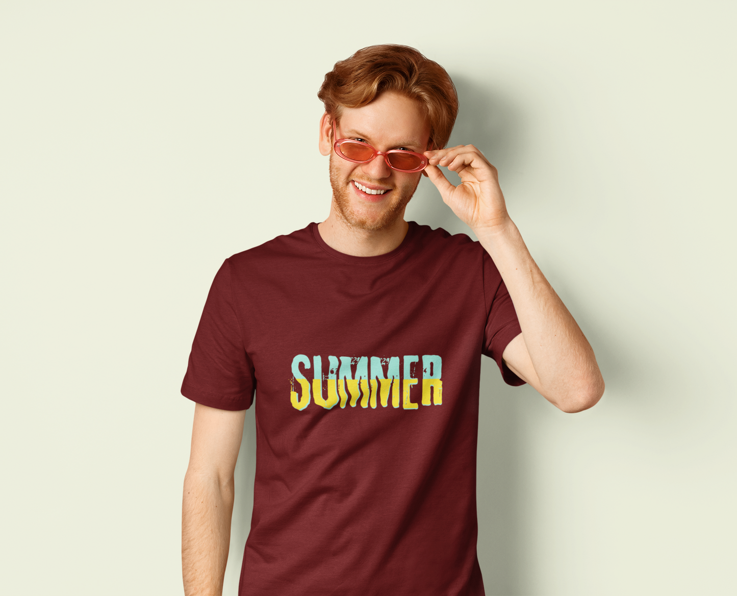 Summer  T-Shirt In Dark - Mon Zurich Originals