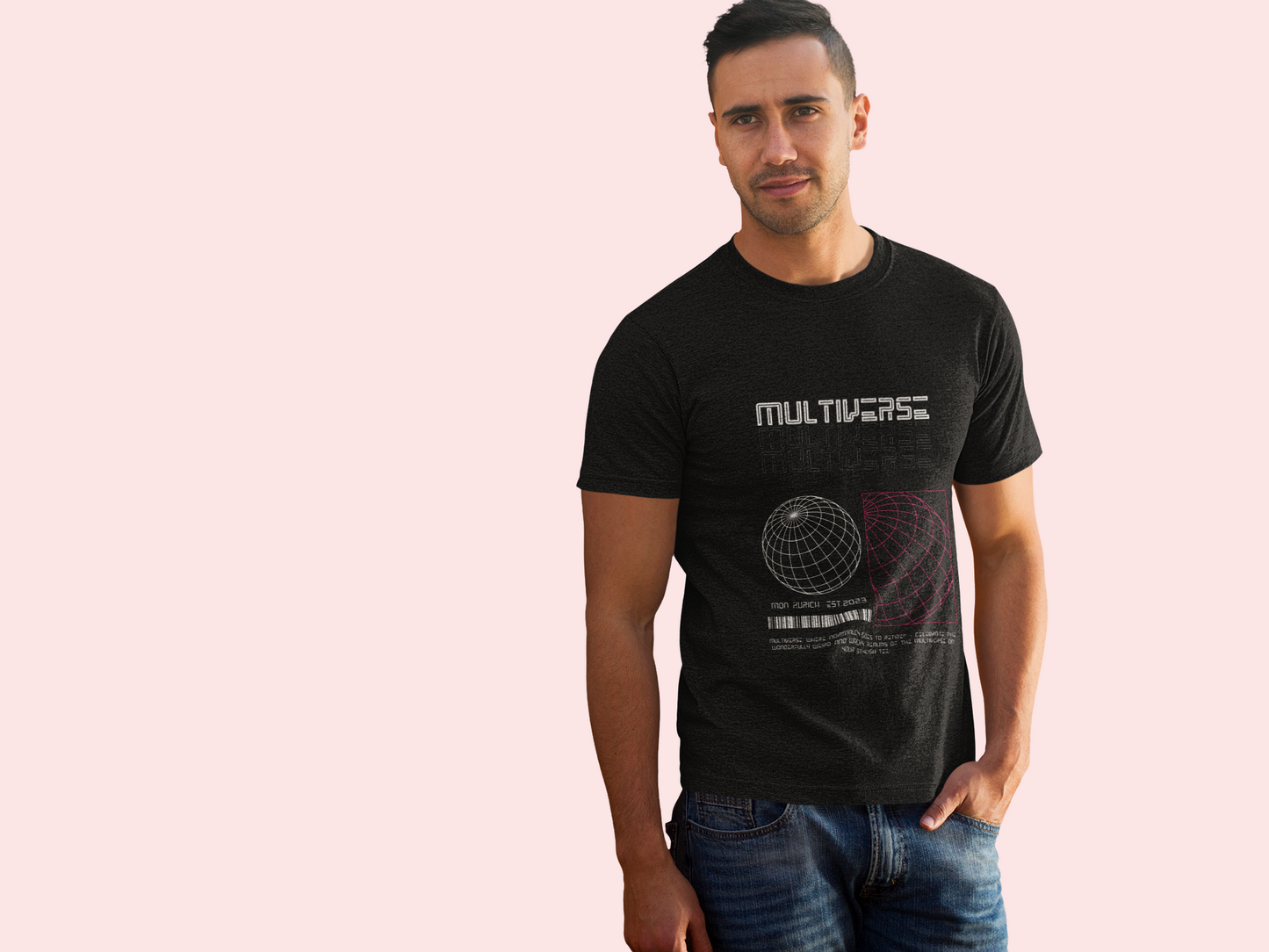 Multiverse  T-Shirt In Dark - Mon Zurich Originals