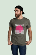 Gratitude T-Shirt In Dark - Mon Zurich Originals