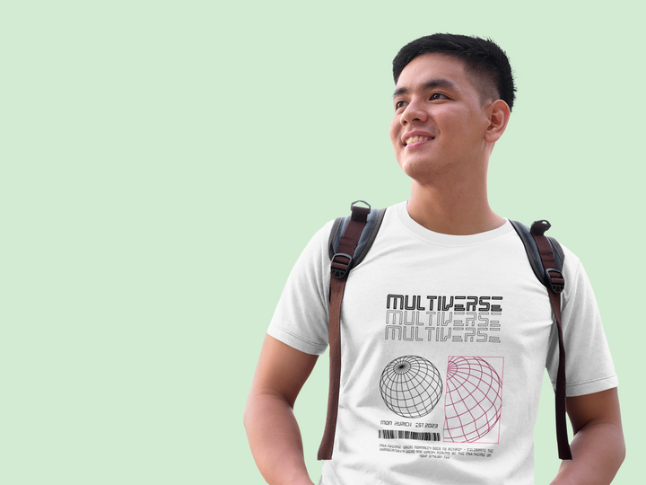 Multiverse  T-Shirt In Light - Mon Zurich Originals