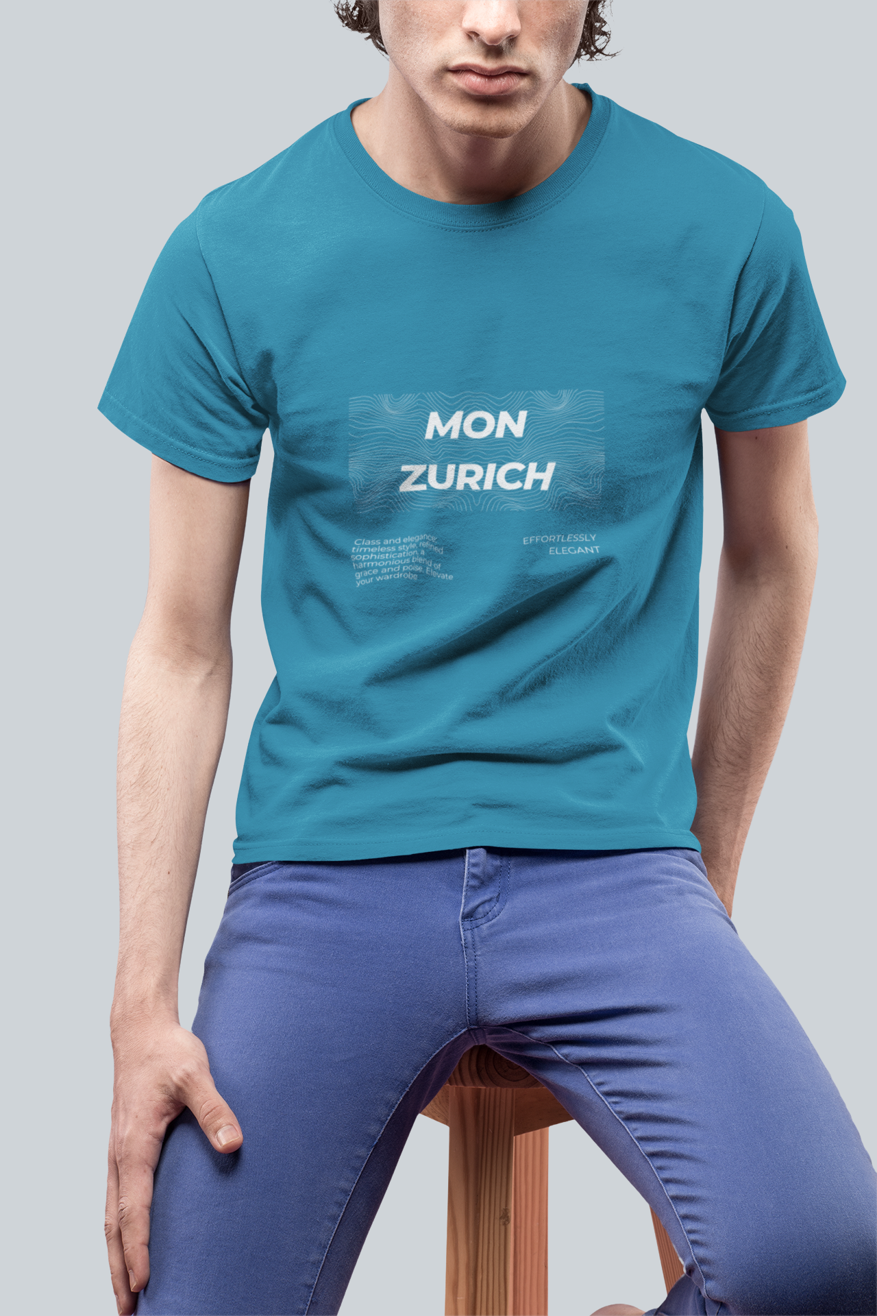 Mon Zurich T-Shirt In Dark - Mon Zurich Originals
