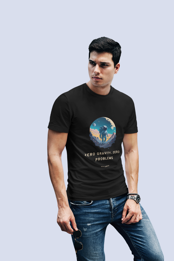 Zero Gravity  T-Shirt In Dark - Mon Zurich Originals