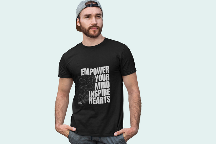 Empower Your Mind  T-Shirt In Dark - Mon Zurich Originals